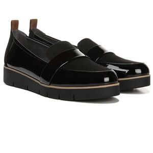 Dr. Scholl's Black Patent Leather Loafers Sz 7